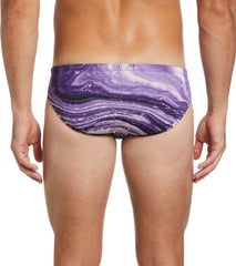 Nike Men's HydraStrong Crystal Wave Brief Swimsuit