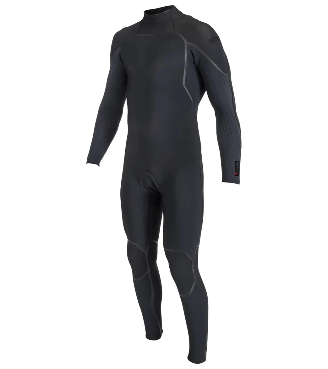 O'Neill Men's Hyperfreak Fire 4/3MM Back Zip Fullsuit Wetsuit