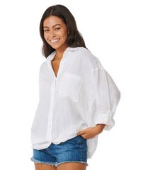 Rip Curl Women's Premium Surf Holiday Cover Up Shirt