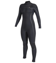 O'Neill Women's Hyperfreak Fire 4/3MM Chest Zip Fullsuit