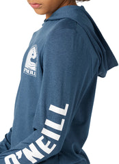 O'Neill Boys' Trvlr UPF 50+ Peak Long Sleeve Rash Guard (Big Kid)
