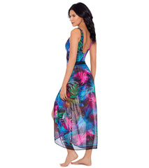 Miraclesuit Women's Pixel Palmas Scarf Pareo Cover up