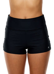 Next by Athena Women's Good Karma Jump-Start High Waist Swim Short