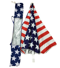 Wet Products Beach Umbrella Sling Pack with Tilt American Flag