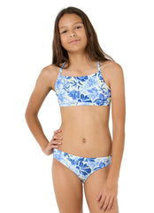 Rip Curl Girls' Island Bliss 3 Piece Bikini Set (Big Kid)