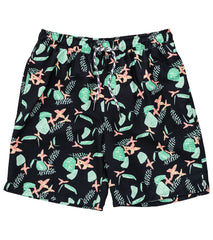 Snapper Rock Men's Neon Rainforest Swim Trunks
