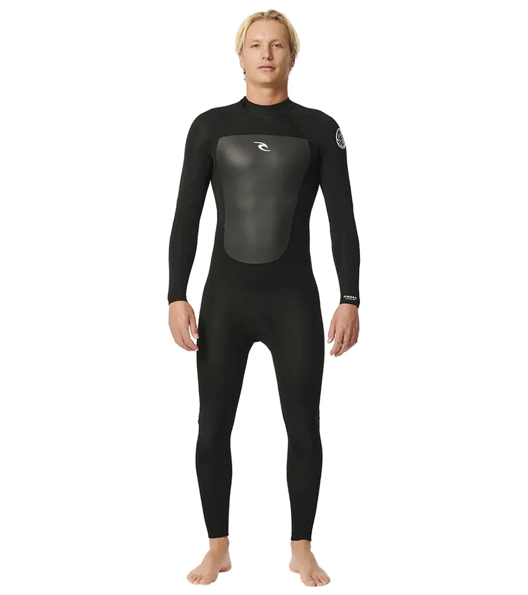 Rip Curl Men's 43mm Omega Back Zip Steamer Fullsuit Wetsuit