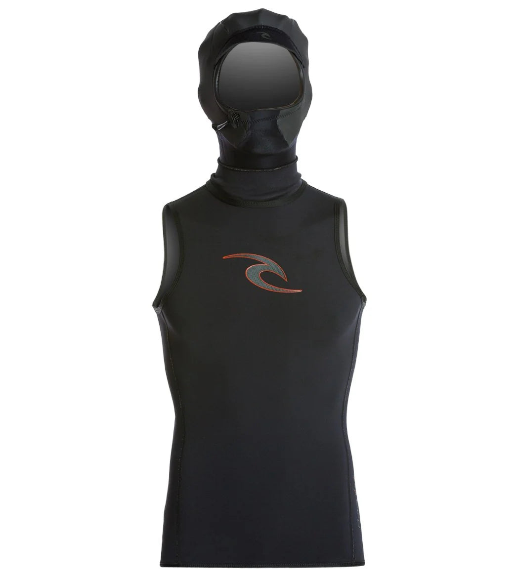 Rip Curl Men's 0.5mm Flashbomb Hooded Wetsuit Vest
