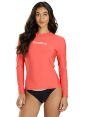 O'Neill Women's Basic Skins Long Sleeve Surf Tee