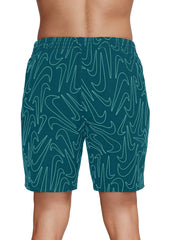 Nike Men's Breaker Tossed Swoosh 16" Volley Swim Trunk