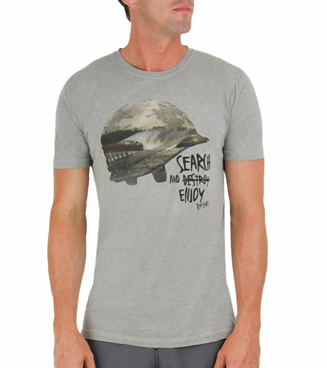 Rip Curl Men's Search & Enjoy Heather Custom Tee