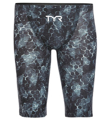 TYR Men's Avictor Supernova High Waist  Jammer Tech Suit Swimsuit