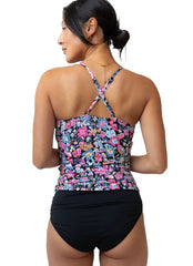 Nani Women's Odyssey V-Neck Tankini Top