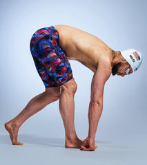 TYR Men's Avictor 2.0 USA High Waist Jammer Tech Suit Swimsuit