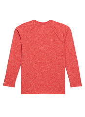 Nike Men's Heather Long Sleeve Hydroguard Swim Shirt