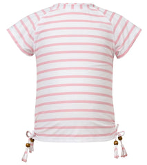 Snapper Rock Girls' Short Sleeve Rash Guard Top (Toddler, Little Kid, Big Kid)