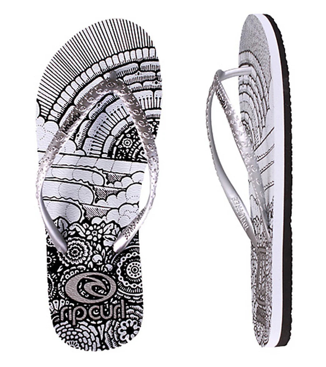 Rip Curl Girls' AOTS Secret Spot Flip-Flops