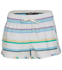 O'Neill Girls' Lane Printed Stretch 2" Board Shorts (Big Kid)