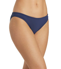 JOLYN Women's Midl Solid Bikini Bottom