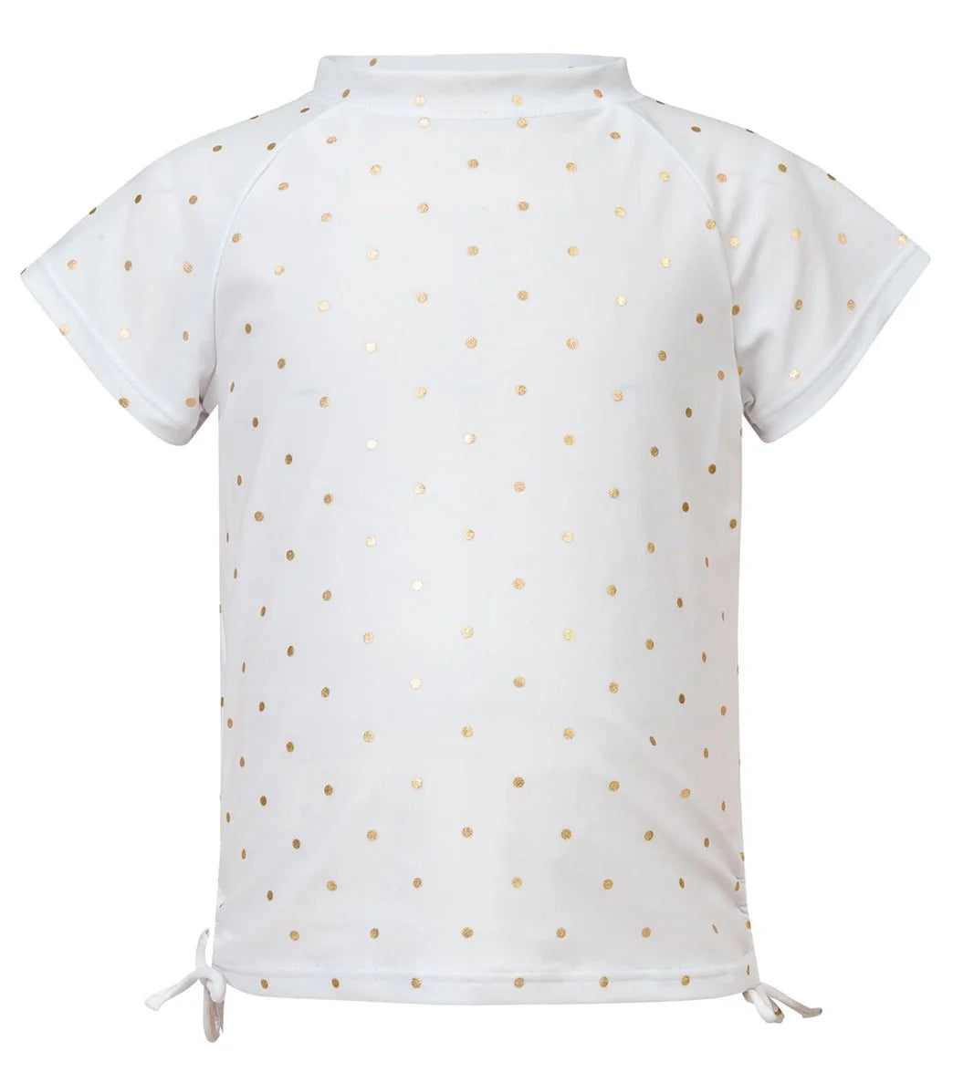 Snapper Rock Girls' Short Sleeve Rash Guard Top (Toddler, Little Kid, Big Kid)