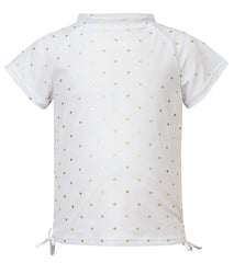 Snapper Rock Girls' Short Sleeve Rash Guard Top (Toddler, Little Kid, Big Kid)