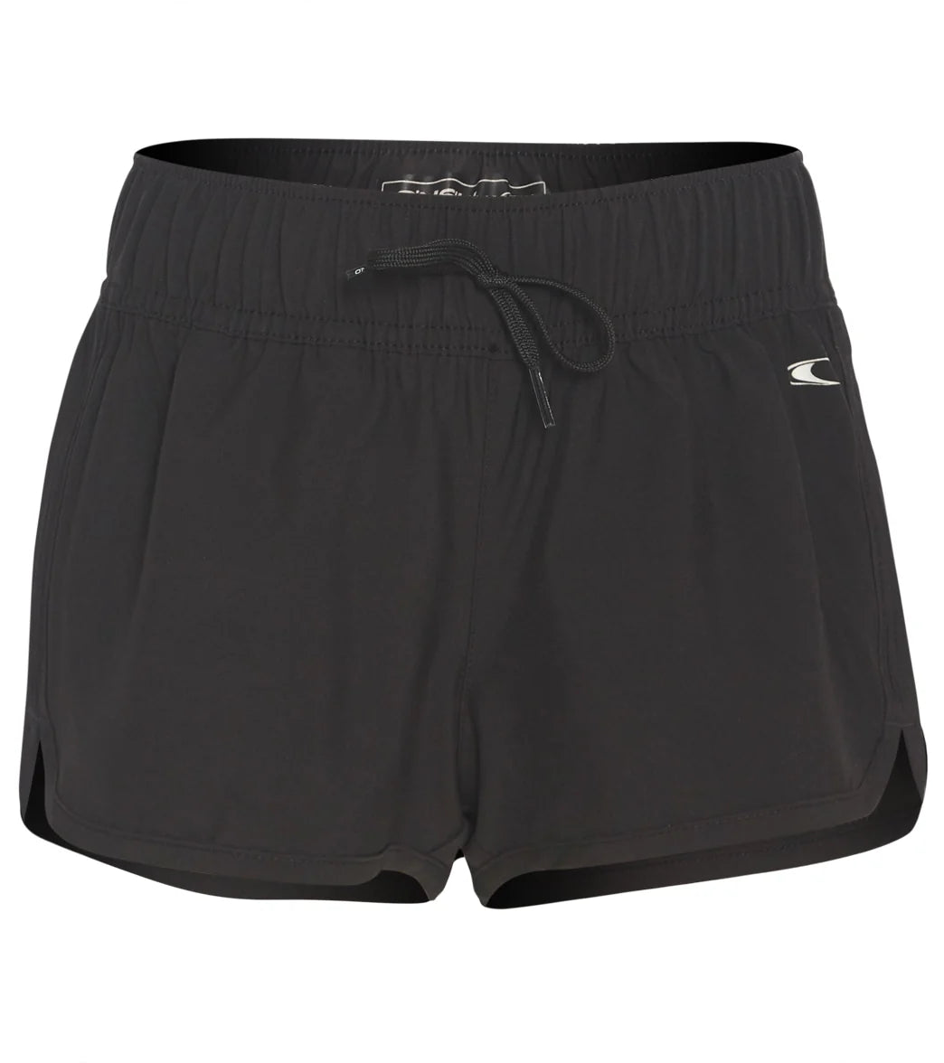 O'Neill Girls' Lane Solid Stretch Board Shorts (Little Kid, Big Kid)