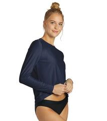 Sporti Women's L/S  UPF 50+ Comfort Fit Rash Guard