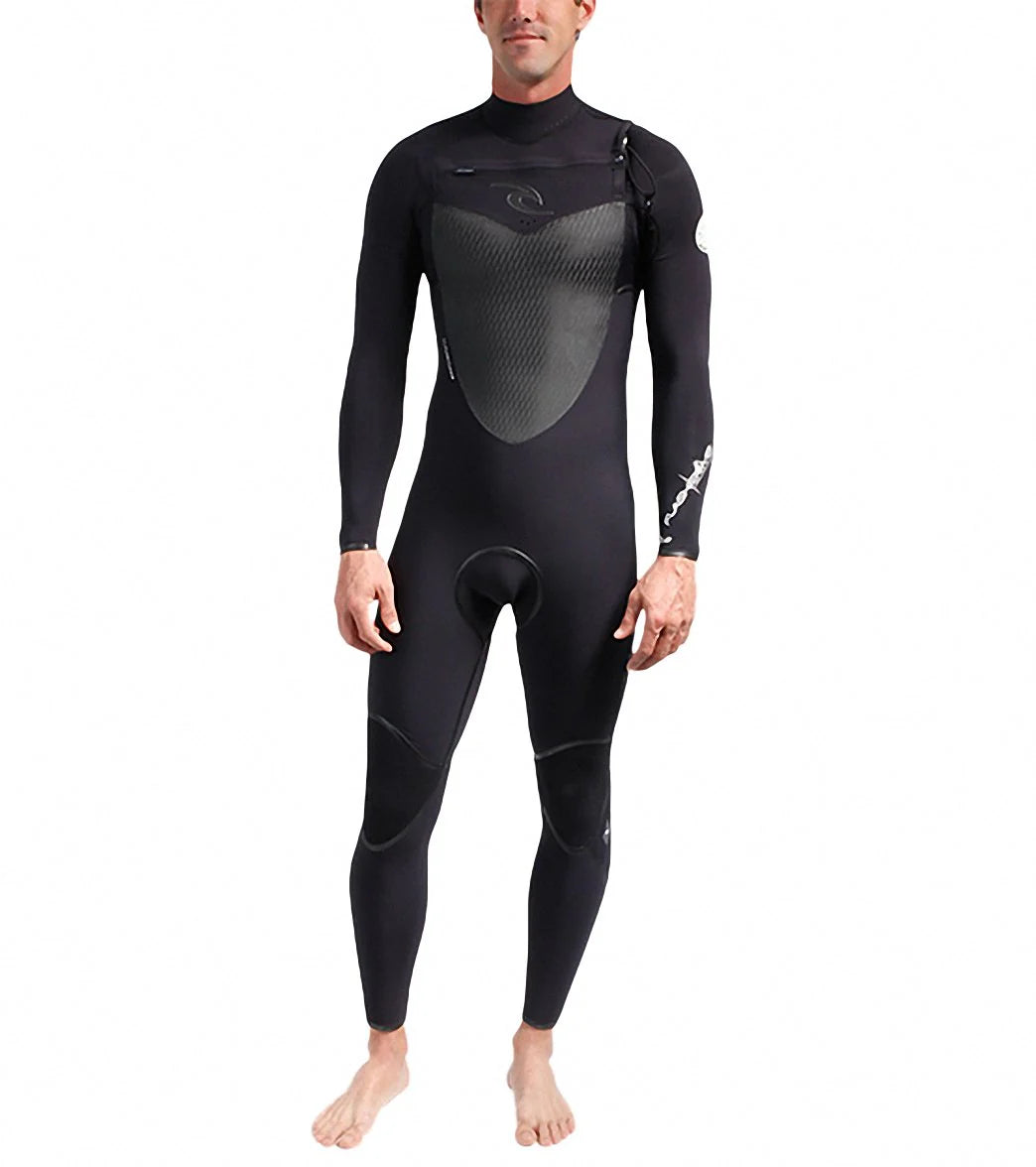 Rip Curl Men's Flash Bomb 3/2mm Chest Zip Fullsuit Wetsuit