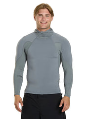 Xcel Men's 1.5mm Comp Hooded Neostretch Long Sleeve Top