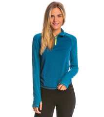 Mizuno Women's Breath Thermo Seamless Half Zip
