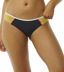Rip Curl Women's Hibiscus Heat Splice Cheeky Bikini Bottom