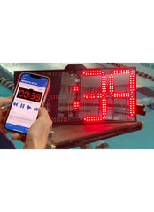 Neon Pace Clock