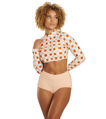 Rip Curl Women's Surf Check High Rise Bikini Bottom