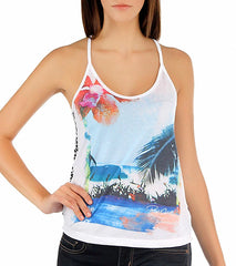 Rip Curl Girls' Blue Artist Tank Top