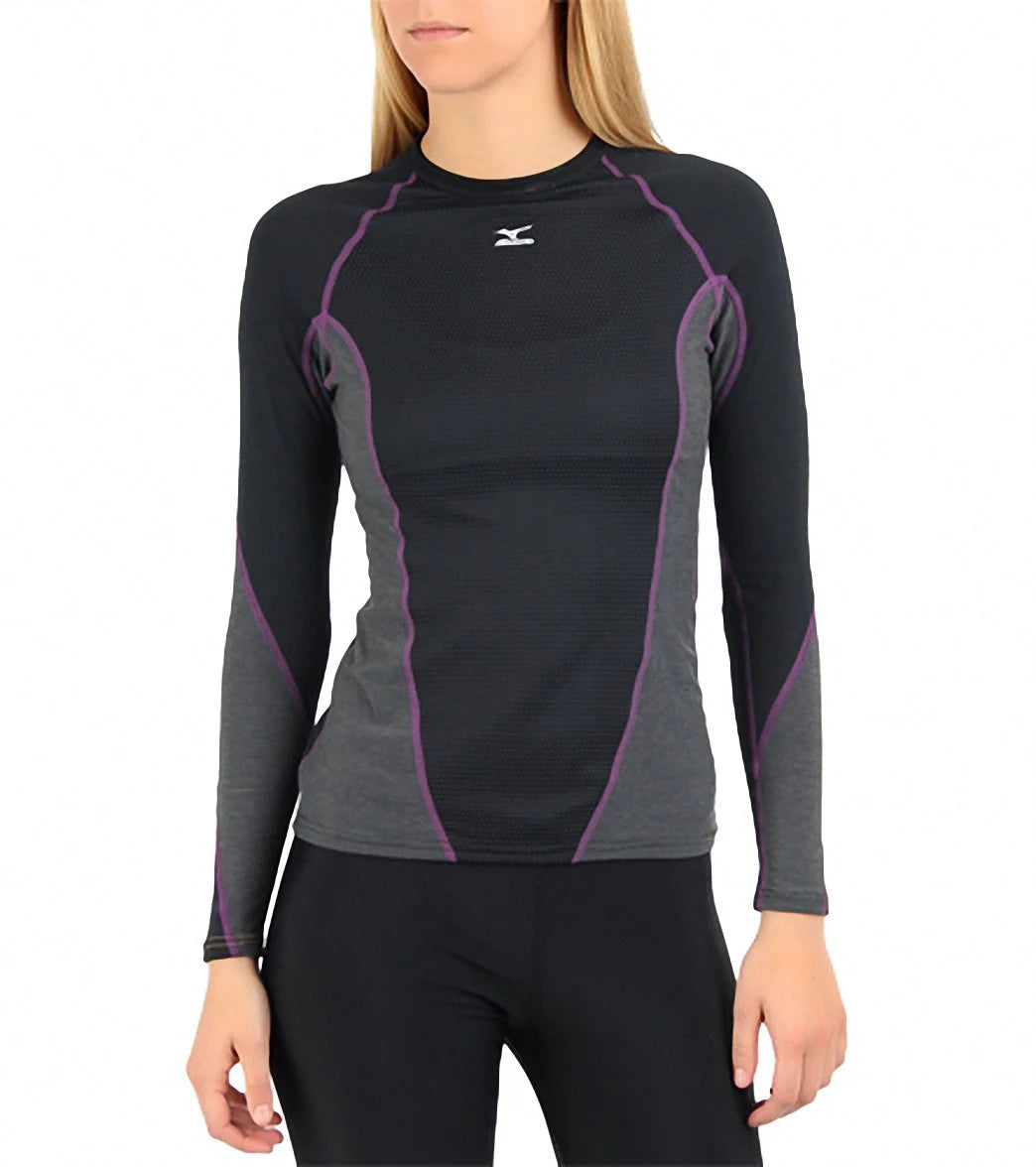 Mizuno Women's Breath Thermo Stretch Running Crew