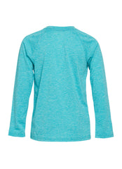 Nike Boys' Heather Long Sleeve Hydroguard (Big Kid)