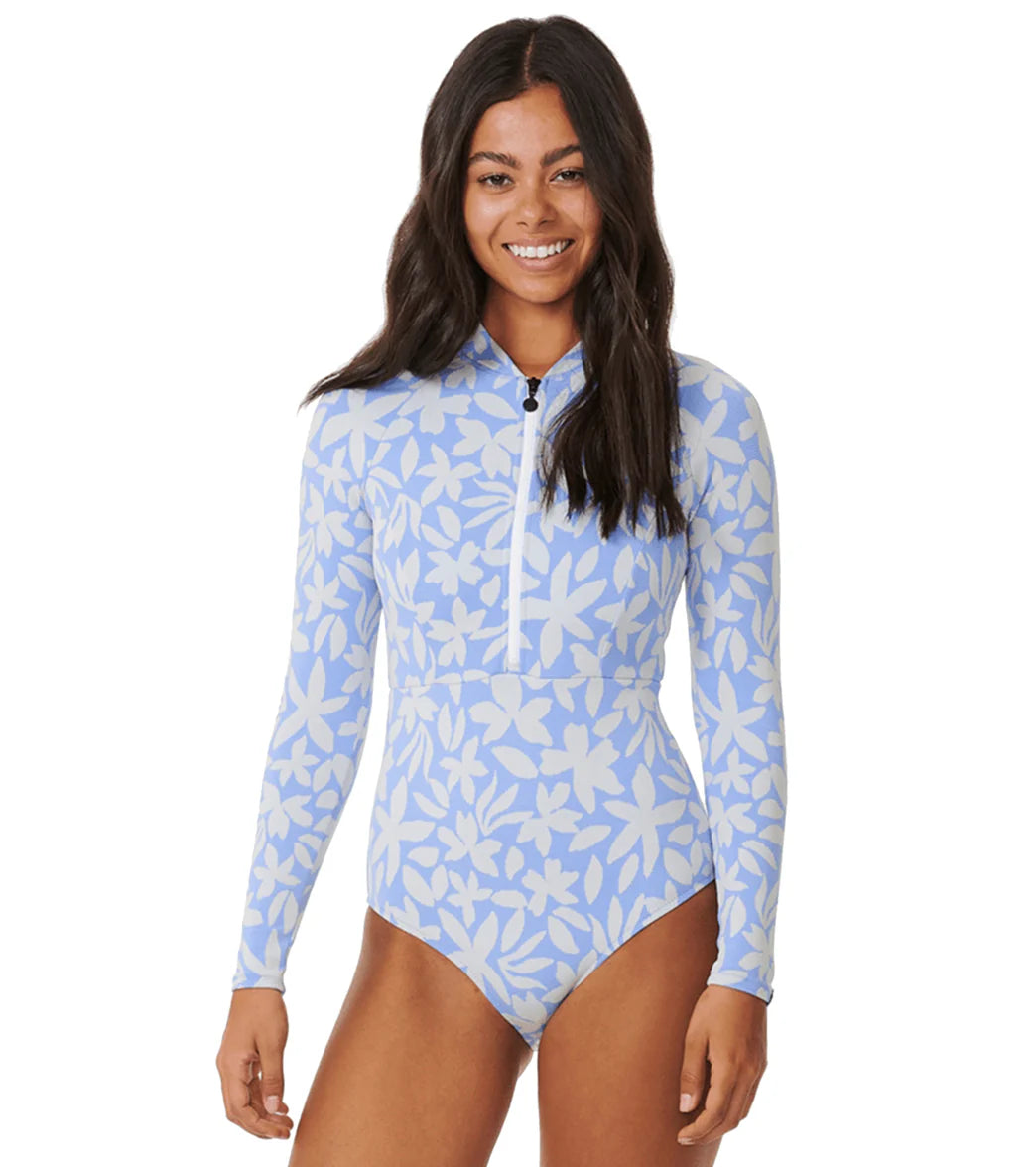 Rip Curl Women's Holiday Tropics UPF 50 One Piece Swimsuit