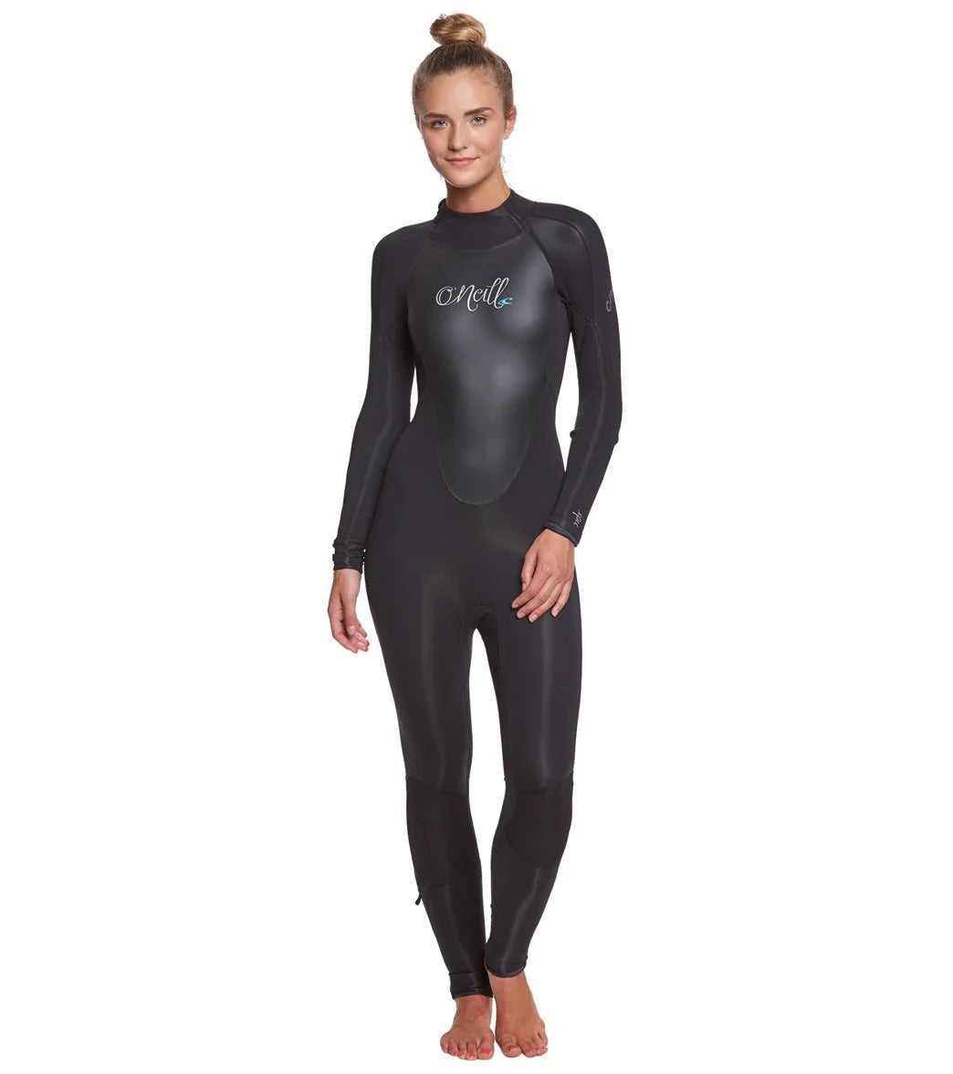 O'Neill 3/2MM Women's Epic Back Zip Full Wetsuit
