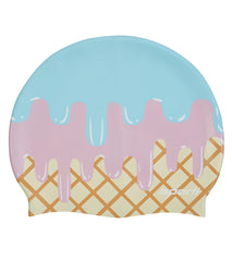 Sporti Ice Cream Scoop Silicone Swim Cap-OBS