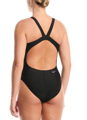 Nike Women's Logo Fast Back One Piece Swimsuit