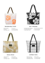 ALOHA Monstera Day Tripper Beach Tote