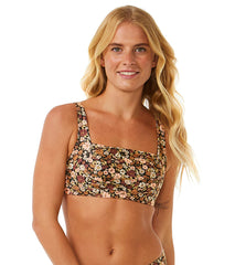 Rip Curl Women's Sea Of Dreams Crop Bikini Top (D-DD Cup)