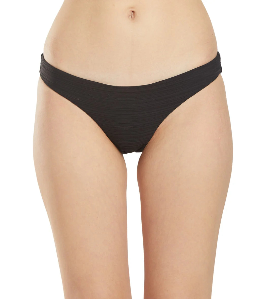 Rip Curl Premium Surf Ribbed Full Coverage Bikini Bottom