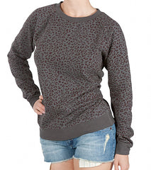 Rip Curl Girls' Leopard Fleece Top