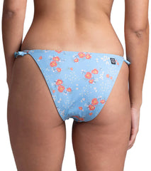 JOLYN Women's Karlee Rosalinda Side Ruffles Low Rise Bikini Bottom