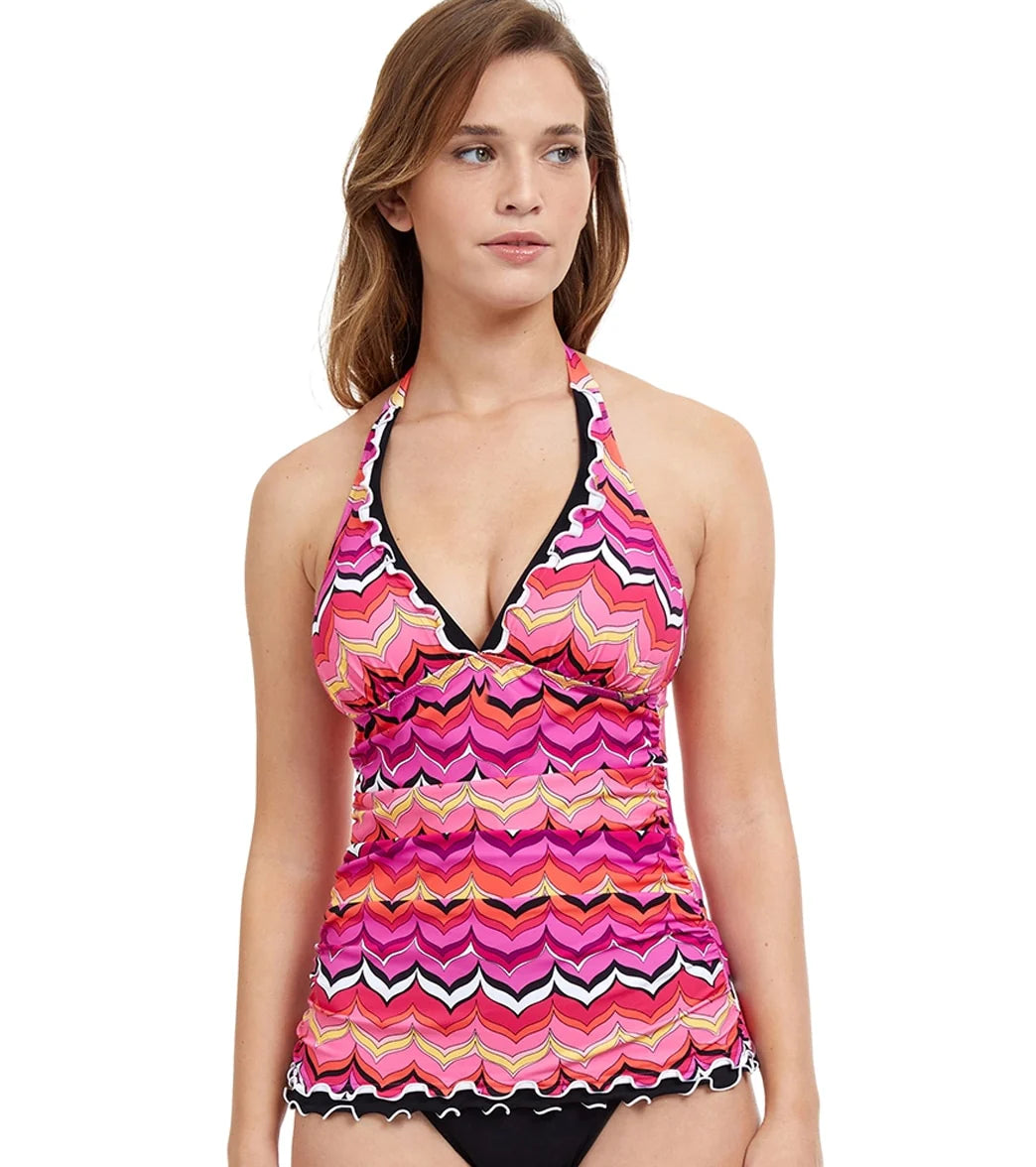 Profile by Gottex Women's Palm Springs Halter Tankini Top
