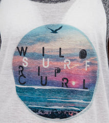 Rip Curl Wild Surf Raglan Tee