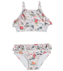 Seafolly Girls' Coast To Coast Two Piece Halter Bikini Set (Baby, Toddler, Little Kid)