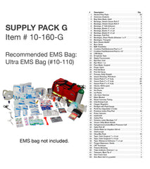 KEMP USA Medical Supply Pack G