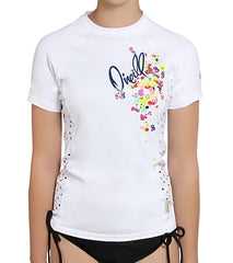 O'Neill Girls' Flower Child S/S Rashguard